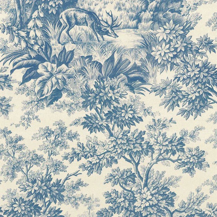 Little Greene Stag Toile Behang 0284SGJUNIP - LAB COLOUR THE WORLD