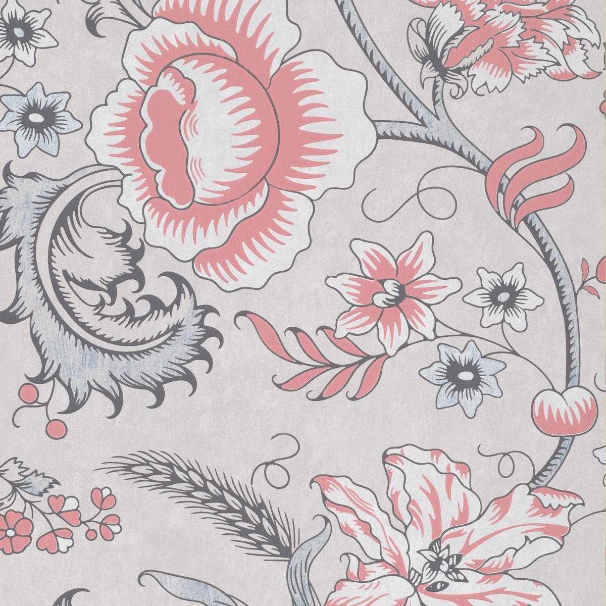 Little Greene Woodblock Trail Behang 0291WOUNION - LAB COLOUR THE WORLD