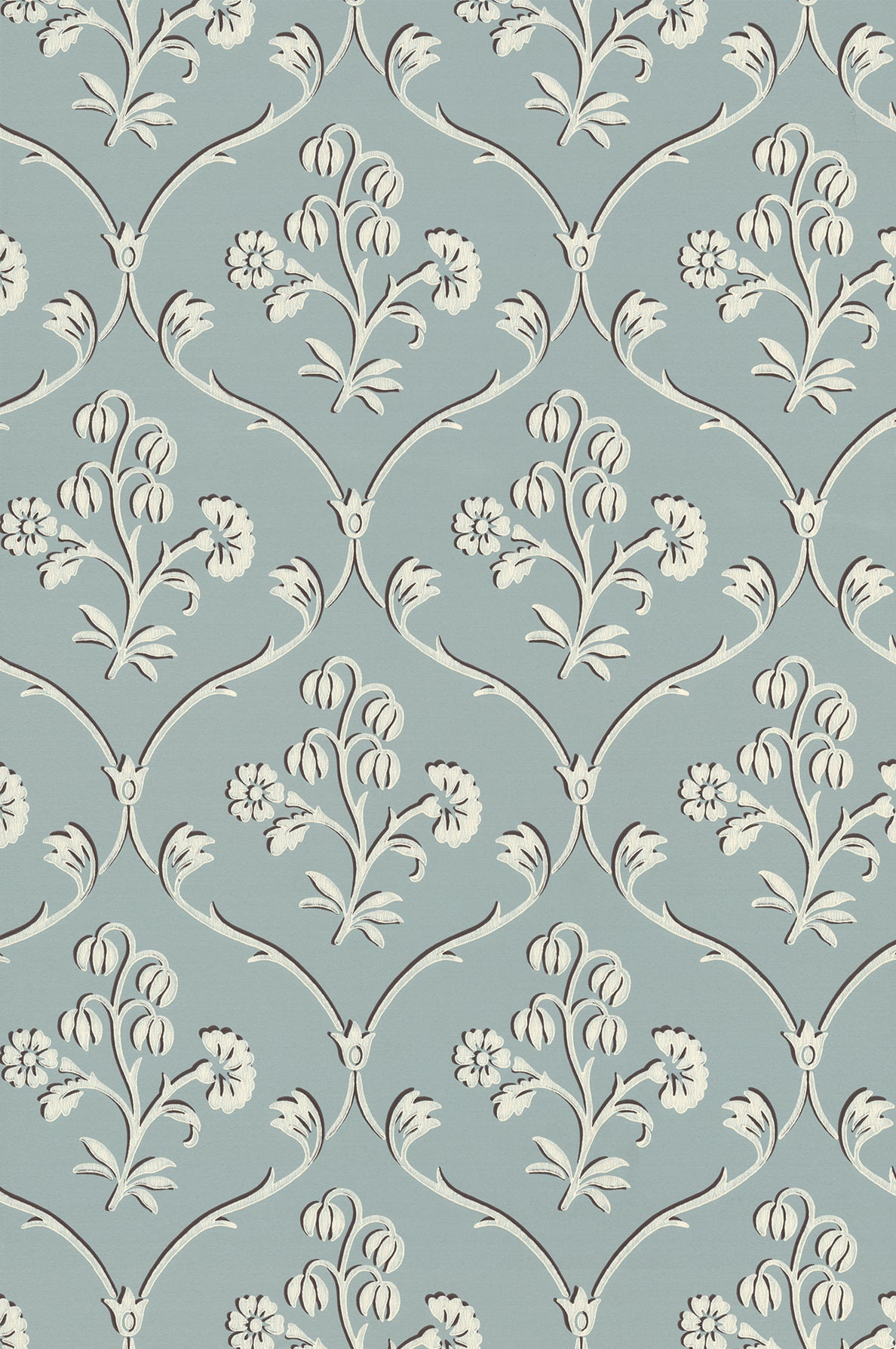 Little Greene Cranford Behang 0277CFSKYBL - LAB COLOUR THE WORLD