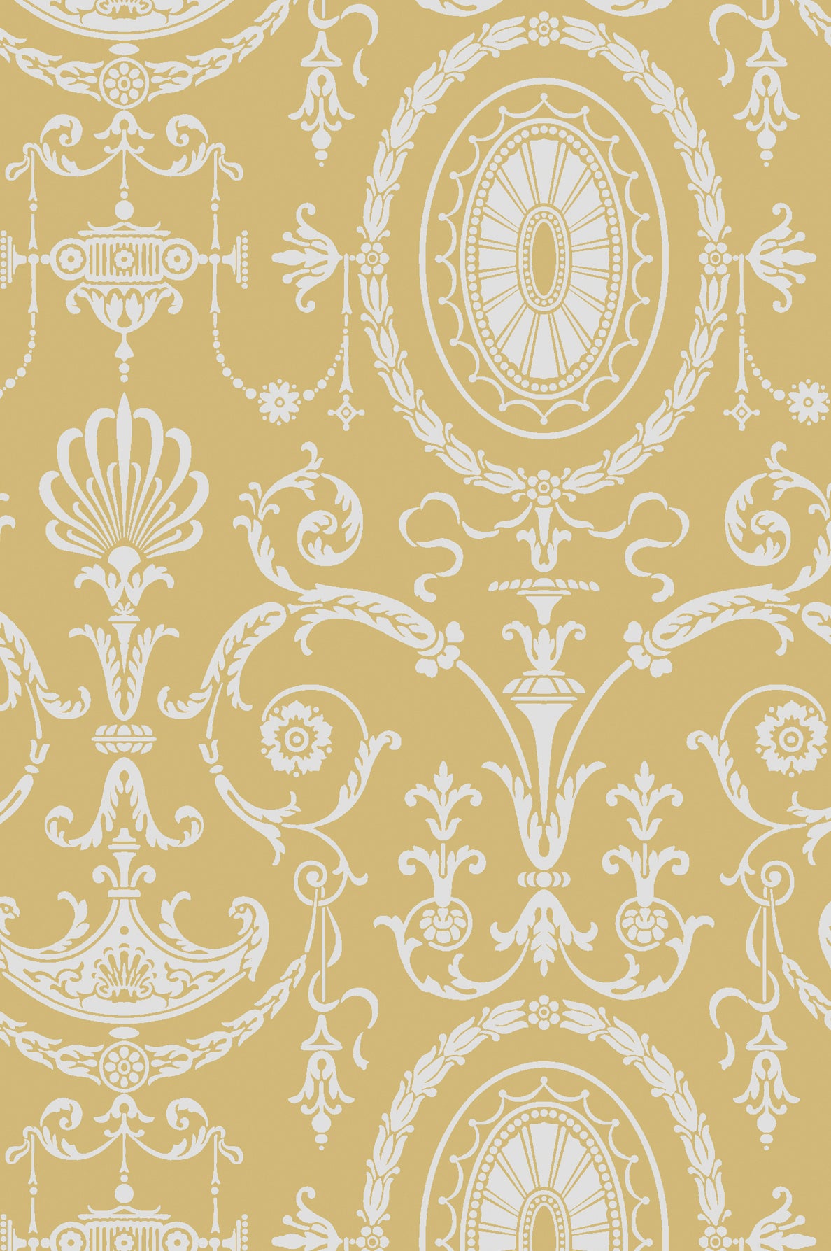 Little Greene Pall Mall Behang 0251PMVERME - LAB COLOUR THE WORLD