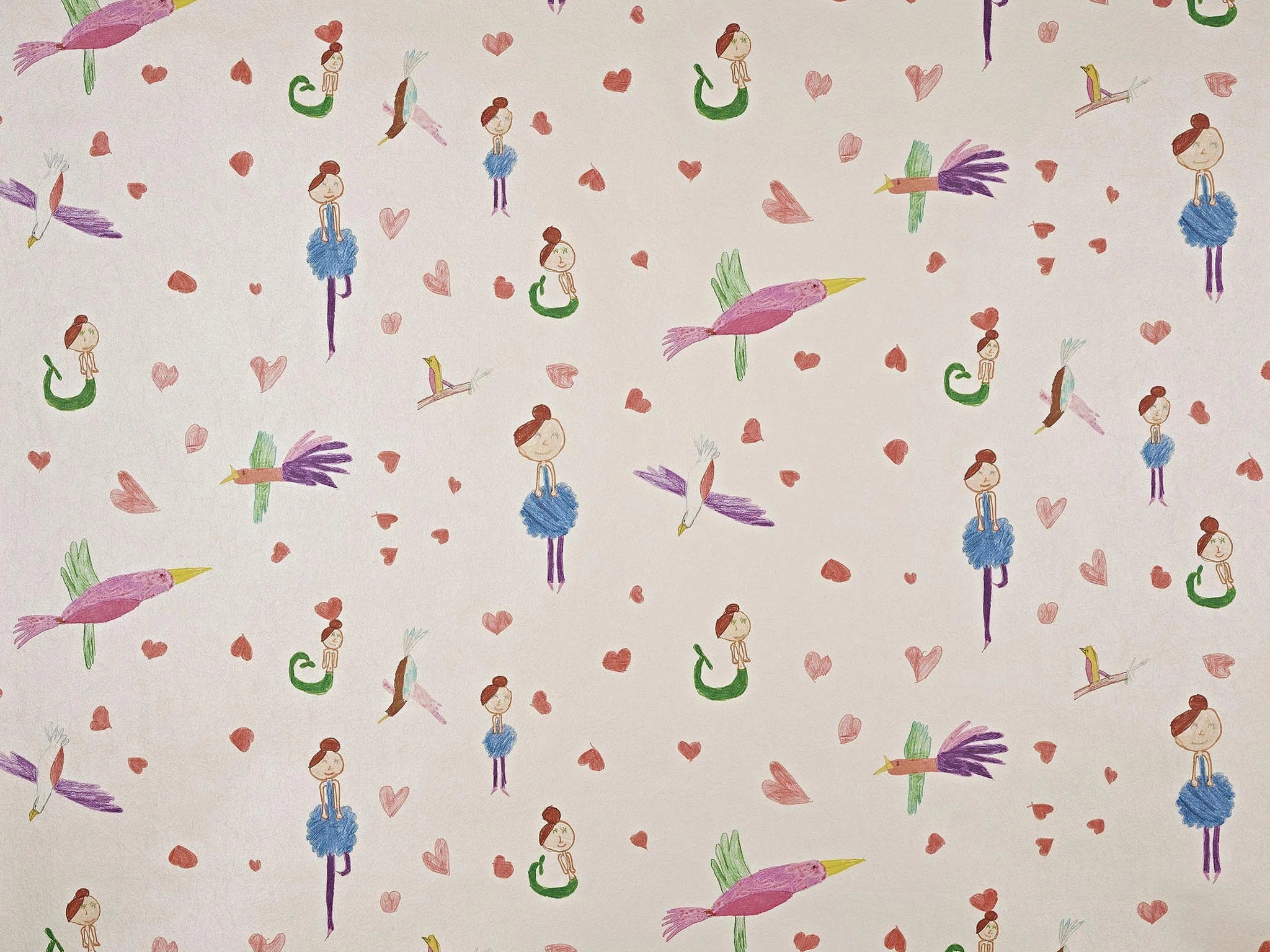Pierre Frey Les ballerines d'esther & romane Behang FP816001 - LAB COLOUR THE WORLD