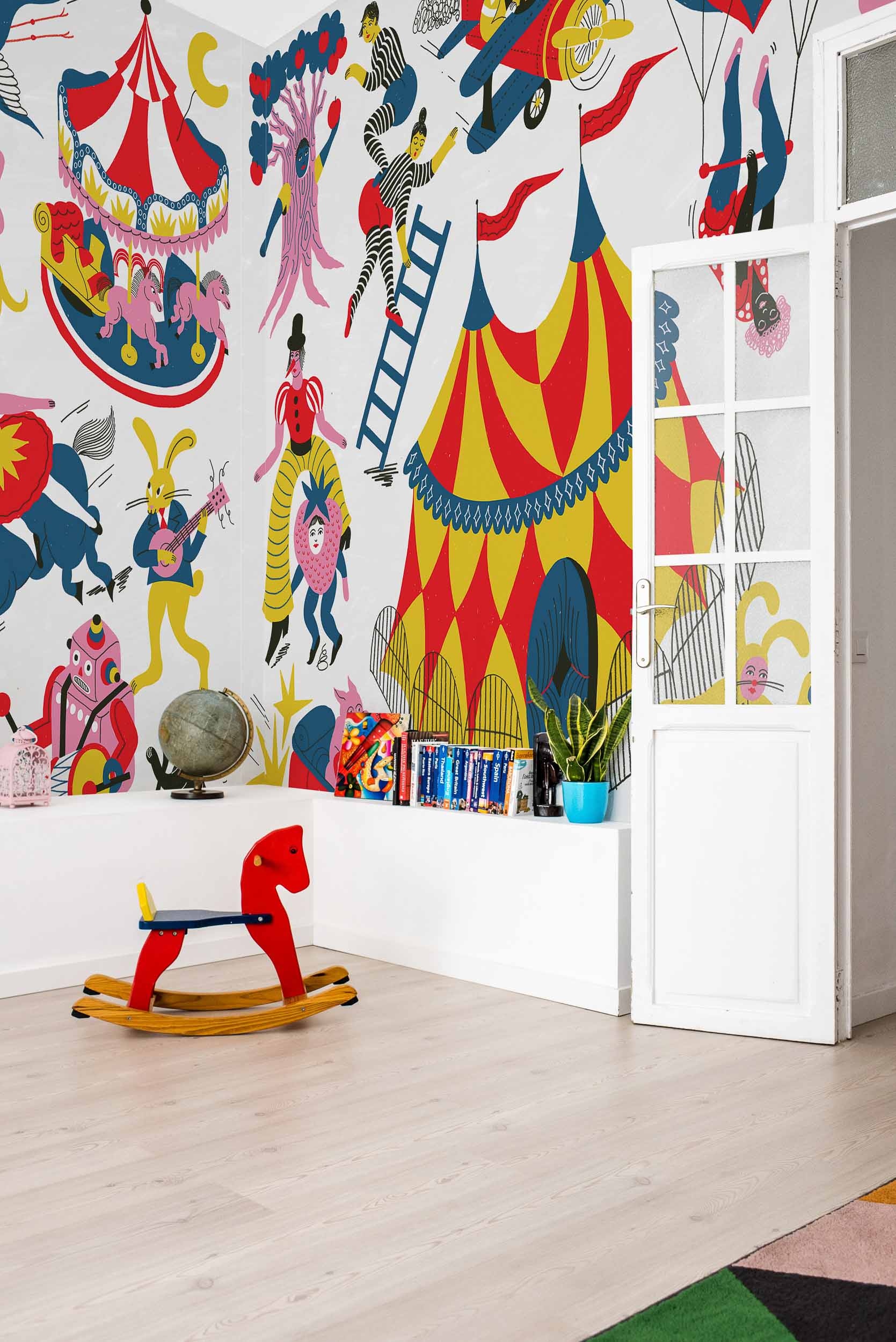 Coordonné Random Kids Magic Circus behang 9700110 sfeer afbeelding 2