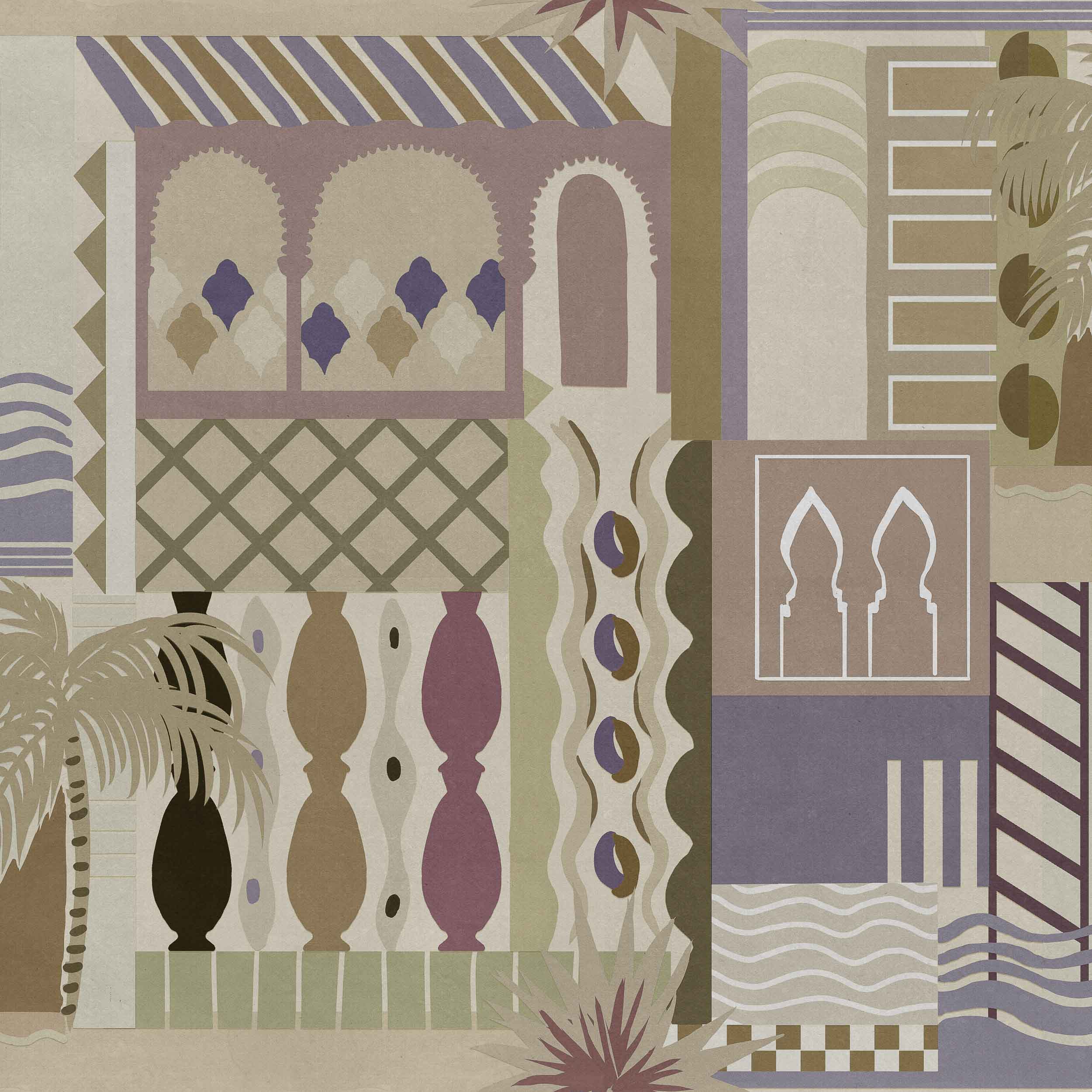 Coordonné Wander Majorelle behang 9200062 behang afbeelding 1