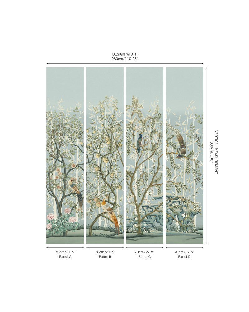 Manuel Canovas La Voliere Behang 03128-03 - LAB COLOUR THE WORLD
