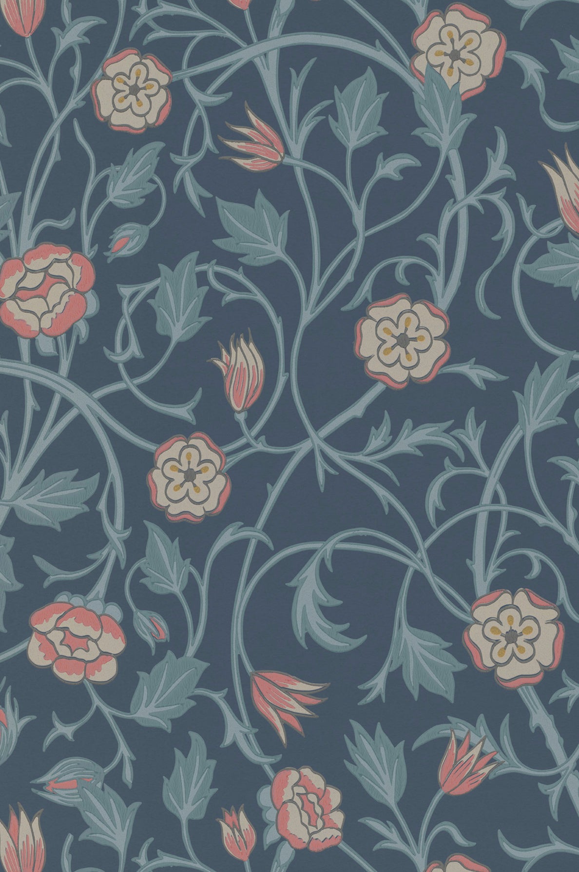 Little Greene May's Tulip Behang 0234MTHICKS - LAB COLOUR THE WORLD