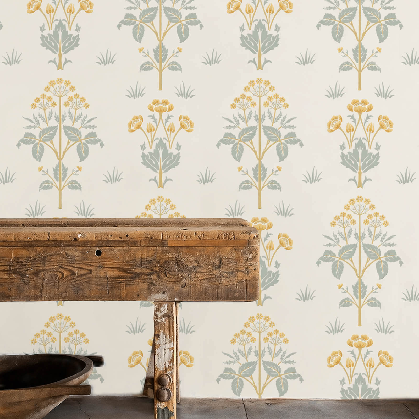 Morris & Co. Meadow Sweet Behang 210349 - LAB COLOUR THE WORLD