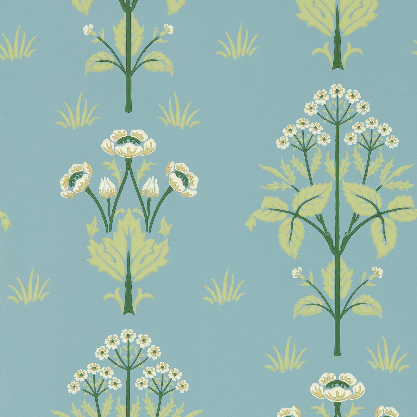 Morris & Co. Meadow Sweet Behang 217367 - LAB COLOUR THE WORLD