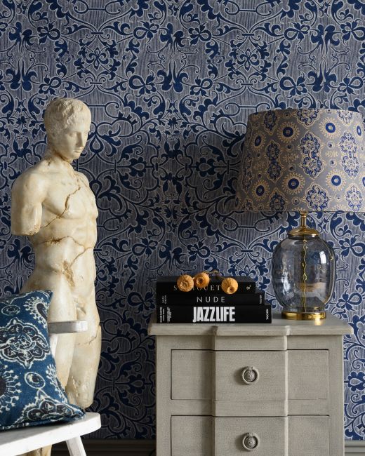 Mind The Gap Deco Trellis Behang WP20508 - LAB COLOUR THE WORLD