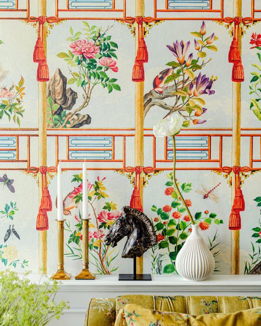 Mind The Gap Flowering Wall Behang WP20585 - LAB COLOUR THE WORLD