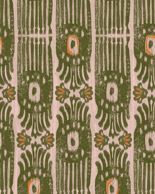Mind The Gap Ikat Notting Hill Behang WP20818 - LAB COLOUR THE WORLD