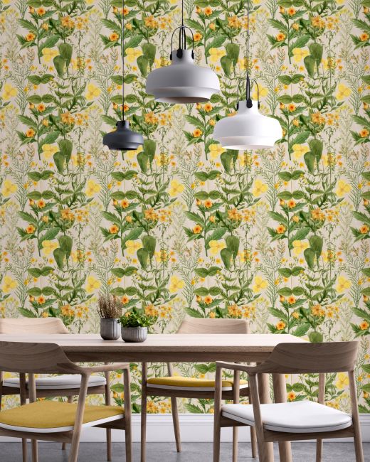 Mind The Gap Mimulus Behang WP20323 - LAB COLOUR THE WORLD