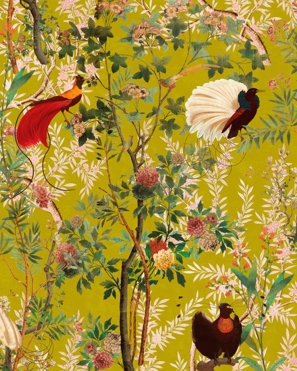 Mind The Gap Royal Garden Green Behang WP20465 - LAB COLOUR THE WORLD