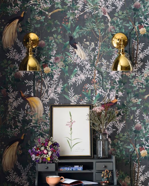 Mind The Gap Royal Garden Grey Behang WP20456 - LAB COLOUR THE WORLD