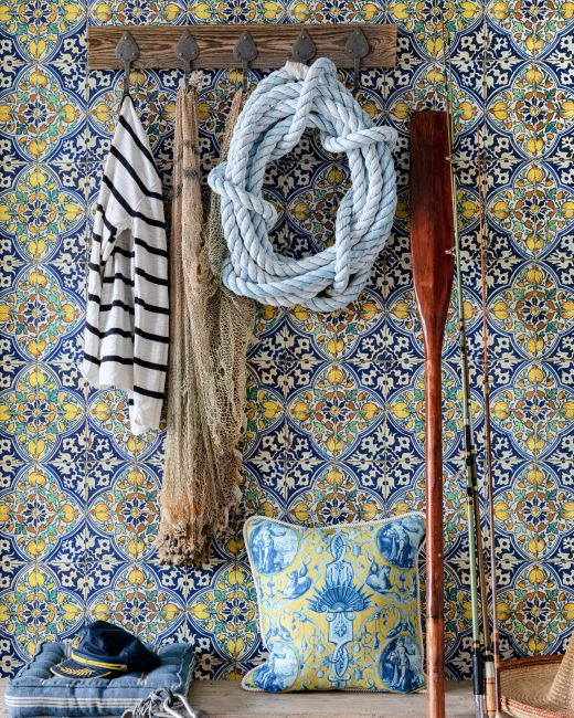 Mind The Gap Sardegna Tiles Behang WP20574 - LAB COLOUR THE WORLD