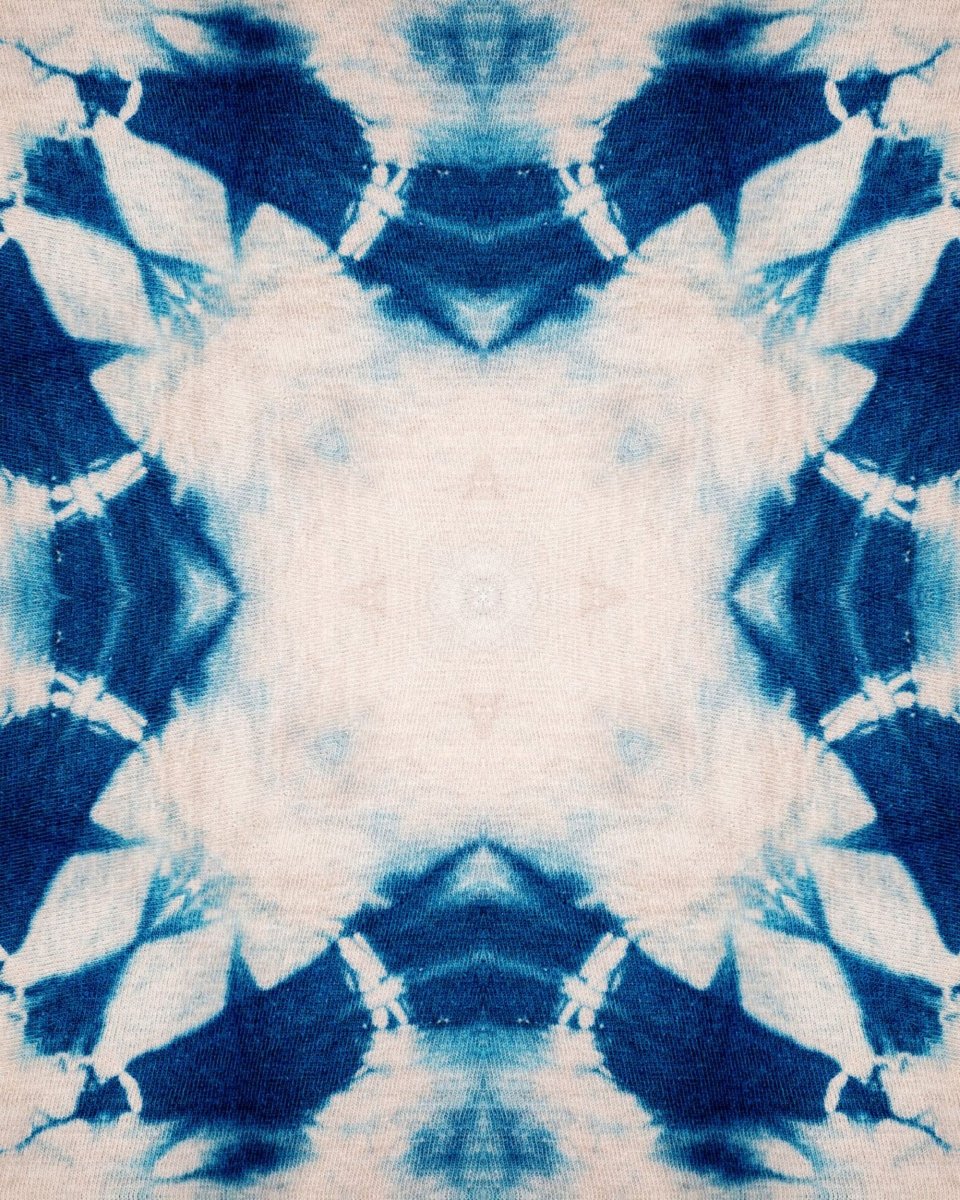 Mind The Gap Shibori Flower Behang WP20204 - LAB COLOUR THE WORLD