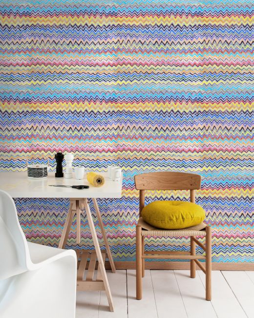 Mind The Gap Zig Zag Behang WP20279 - LAB COLOUR THE WORLD