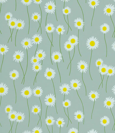 Little Greene Moon Daisies Behang 0234MDCELES - LAB COLOUR THE WORLD