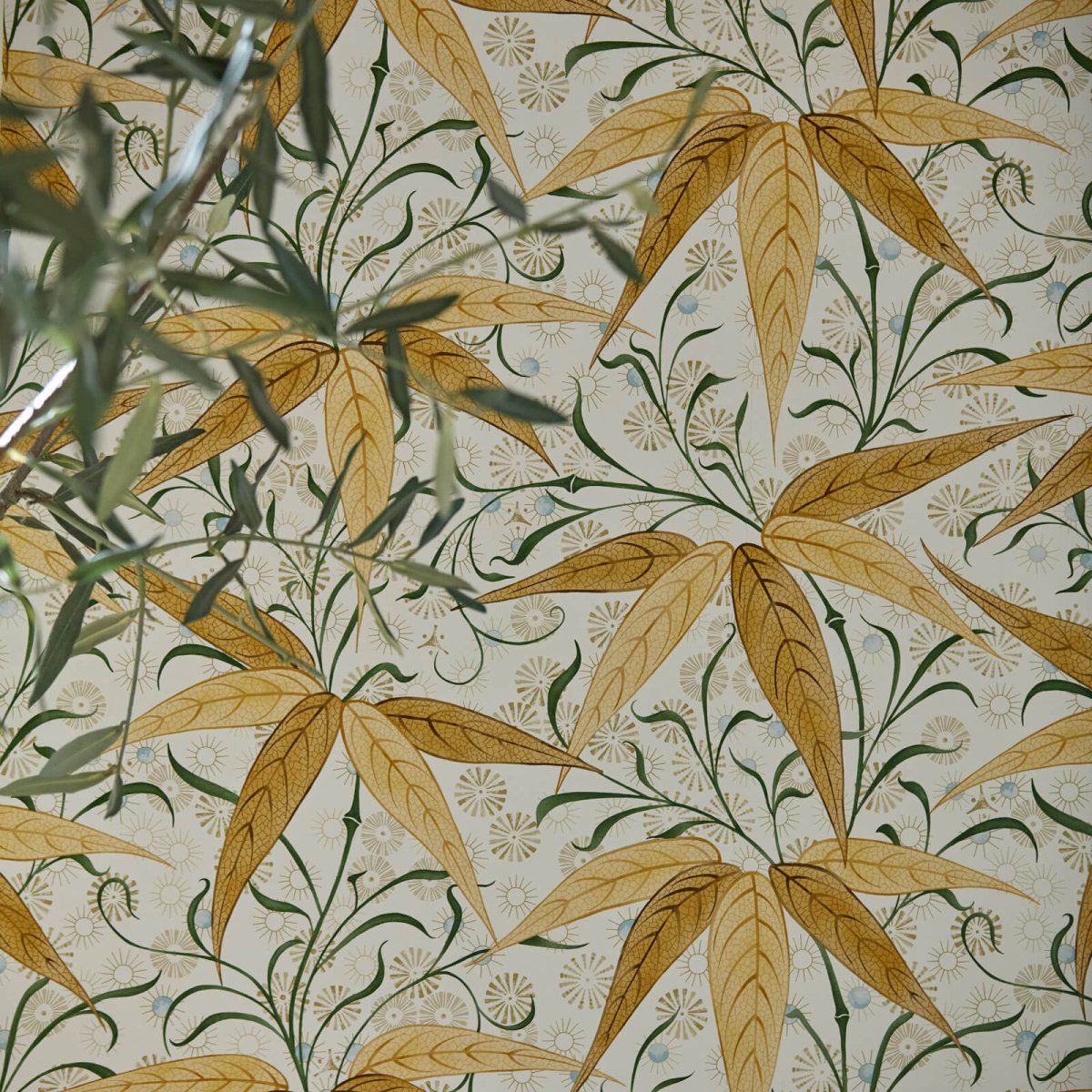Morris & Co. Bamboo Behang 217358 - LAB COLOUR THE WORLD