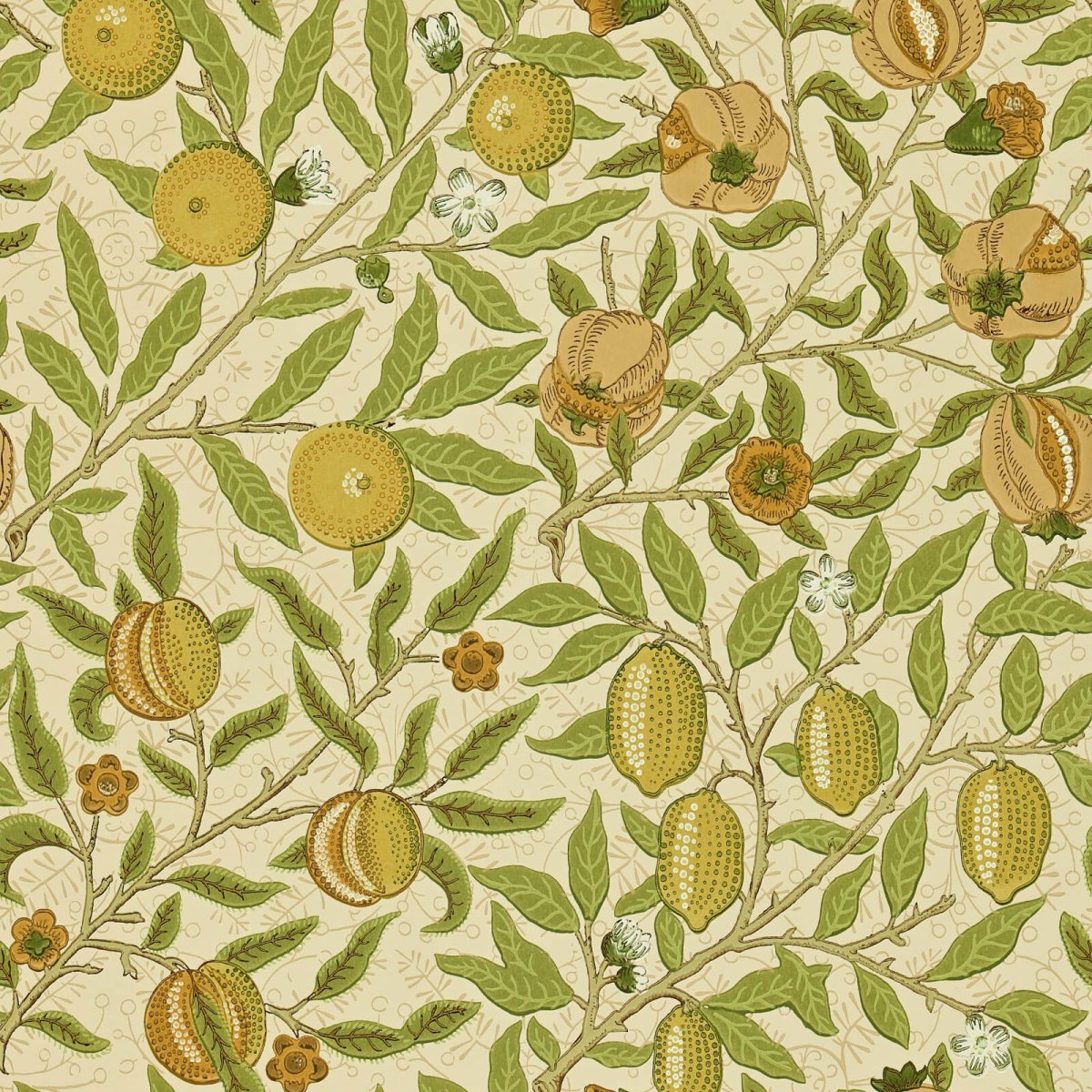 Morris & Co. Fruit Behang 210427 - LAB COLOUR THE WORLD
