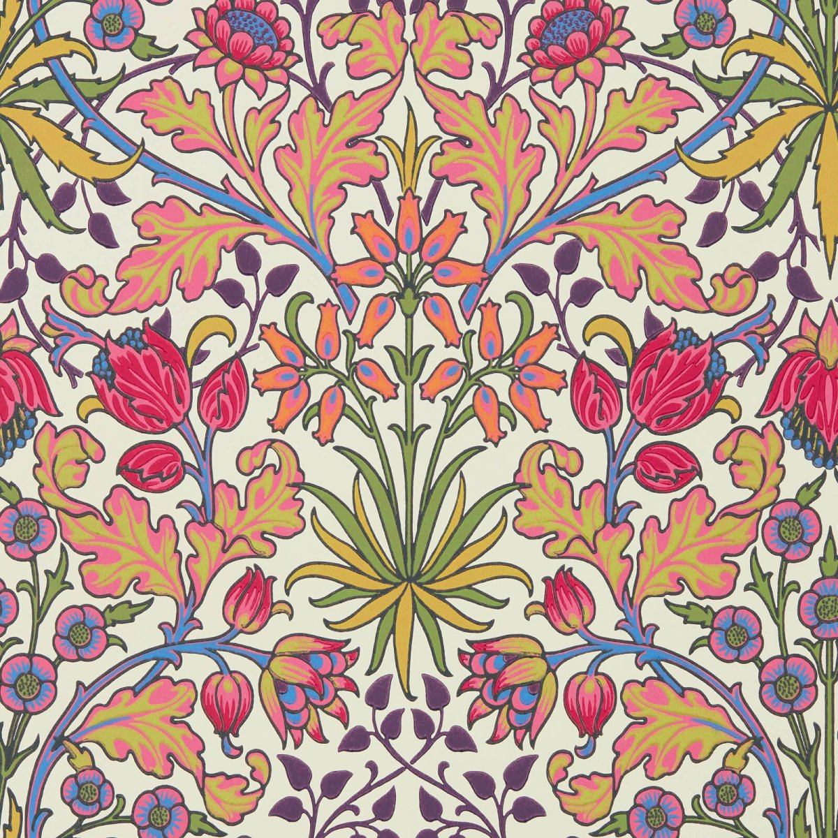 Morris & Co. Hyacinth Behang 510008 - LAB COLOUR THE WORLD