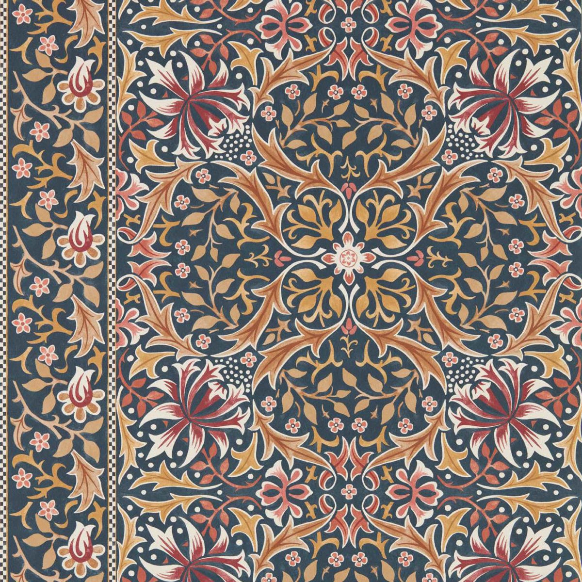 Morris & Co. Walthamstow Behang 217601 - LAB COLOUR THE WORLD
