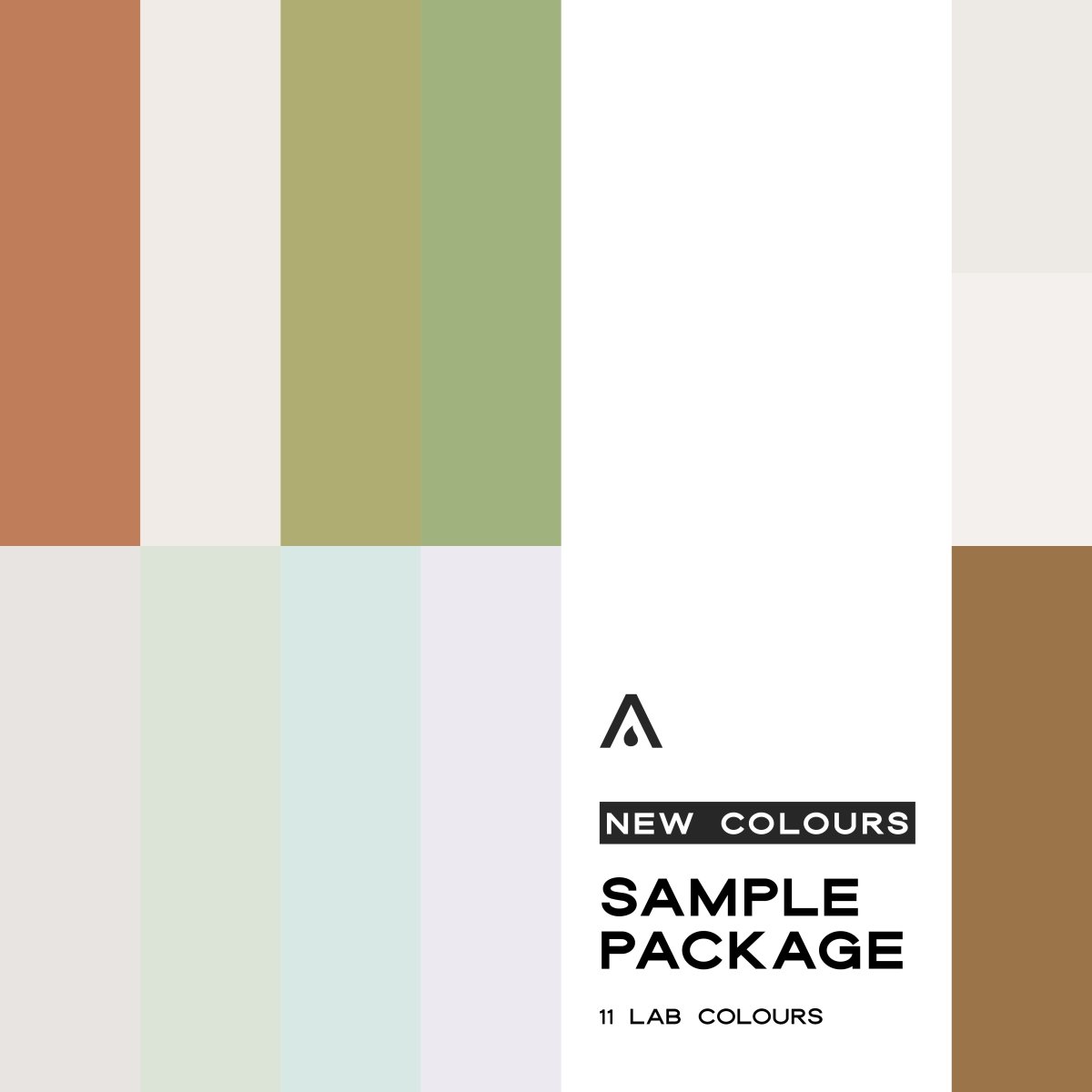 NEW COLOURS SAMPLE PACKAGE - LAB COLOUR THE WORLD