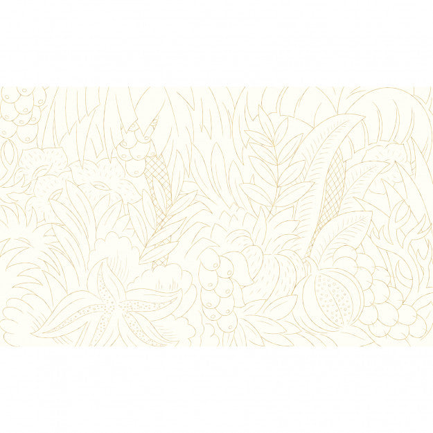 Les Dominotiers New Grove Gold Behang DOM 606