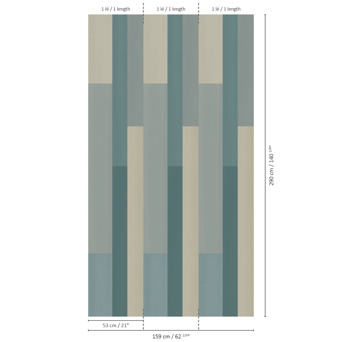 Nobilis L'Alternance Behang SLN21 - LAB COLOUR THE WORLD