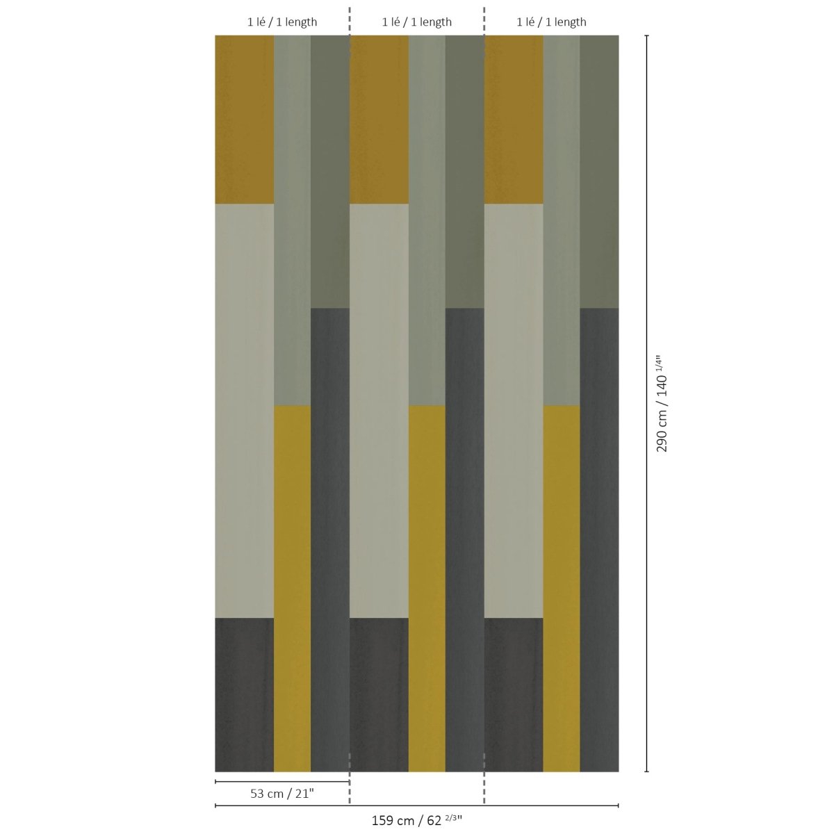 Nobilis L'Alternance Behang SLN22 - LAB COLOUR THE WORLD