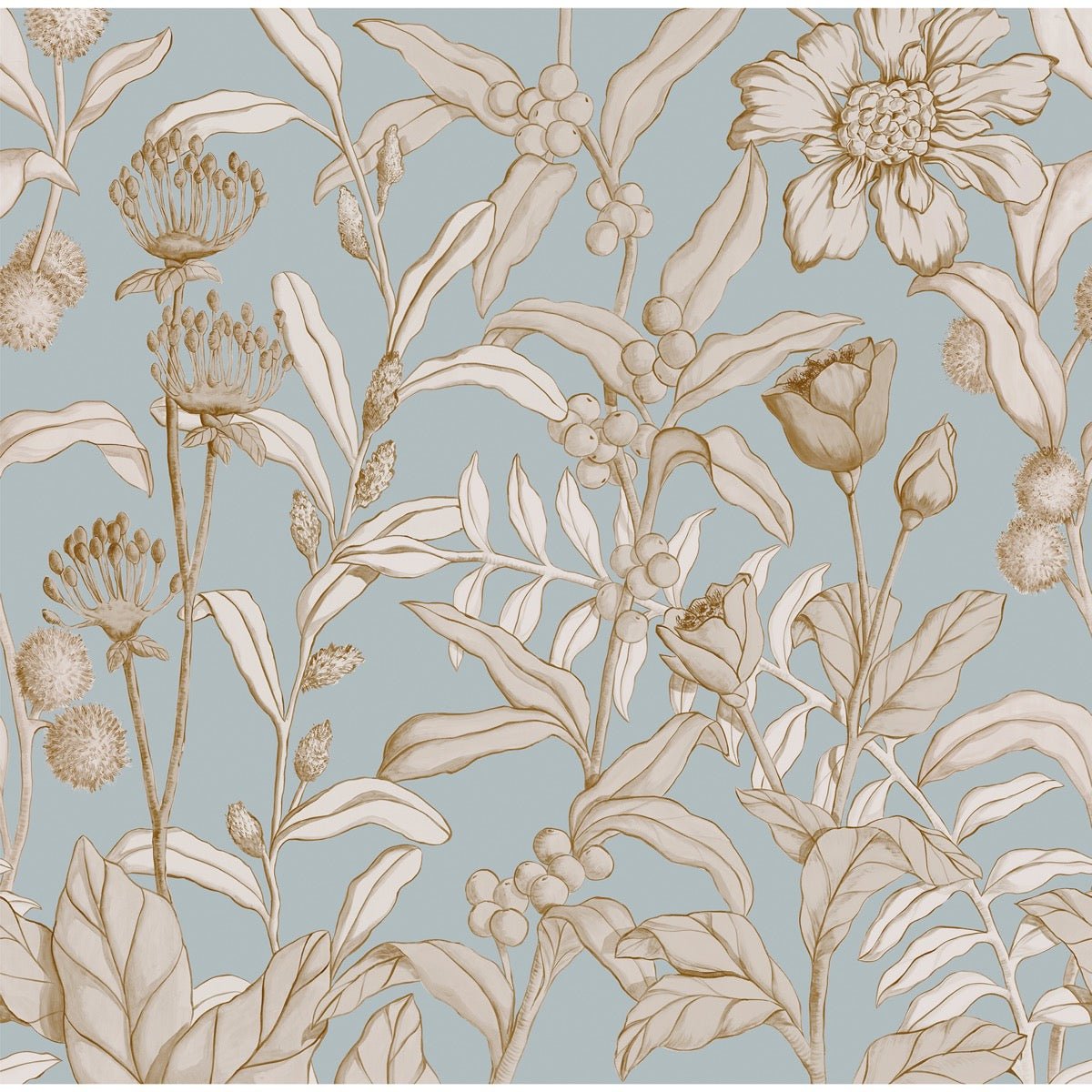 Nobilis Petals And Berries Behang MHP91 - LAB COLOUR THE WORLD
