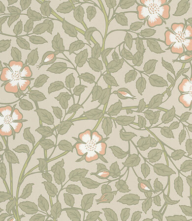 Little Greene Briar Rose Behang 0263BRGMIST - LAB COLOUR THE WORLD