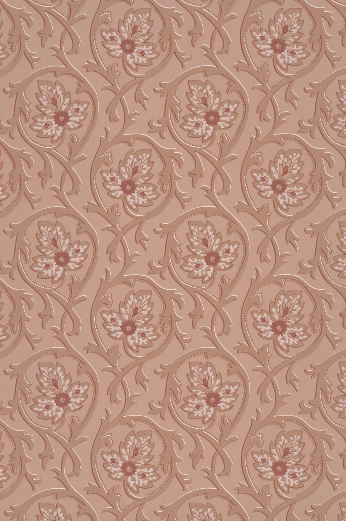 Little Greene Hoja Behang 0263HOHELLE - LAB COLOUR THE WORLD