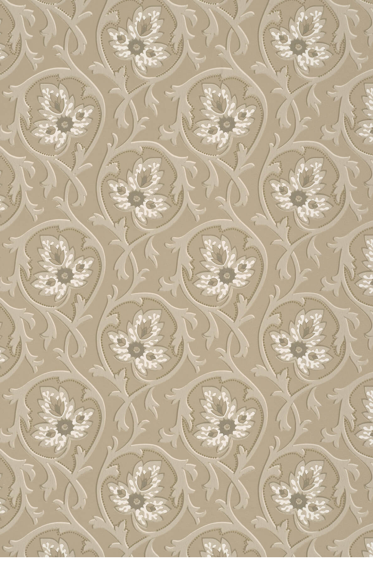 Little Greene Hoja Behang 0263HOPORTL - LAB COLOUR THE WORLD