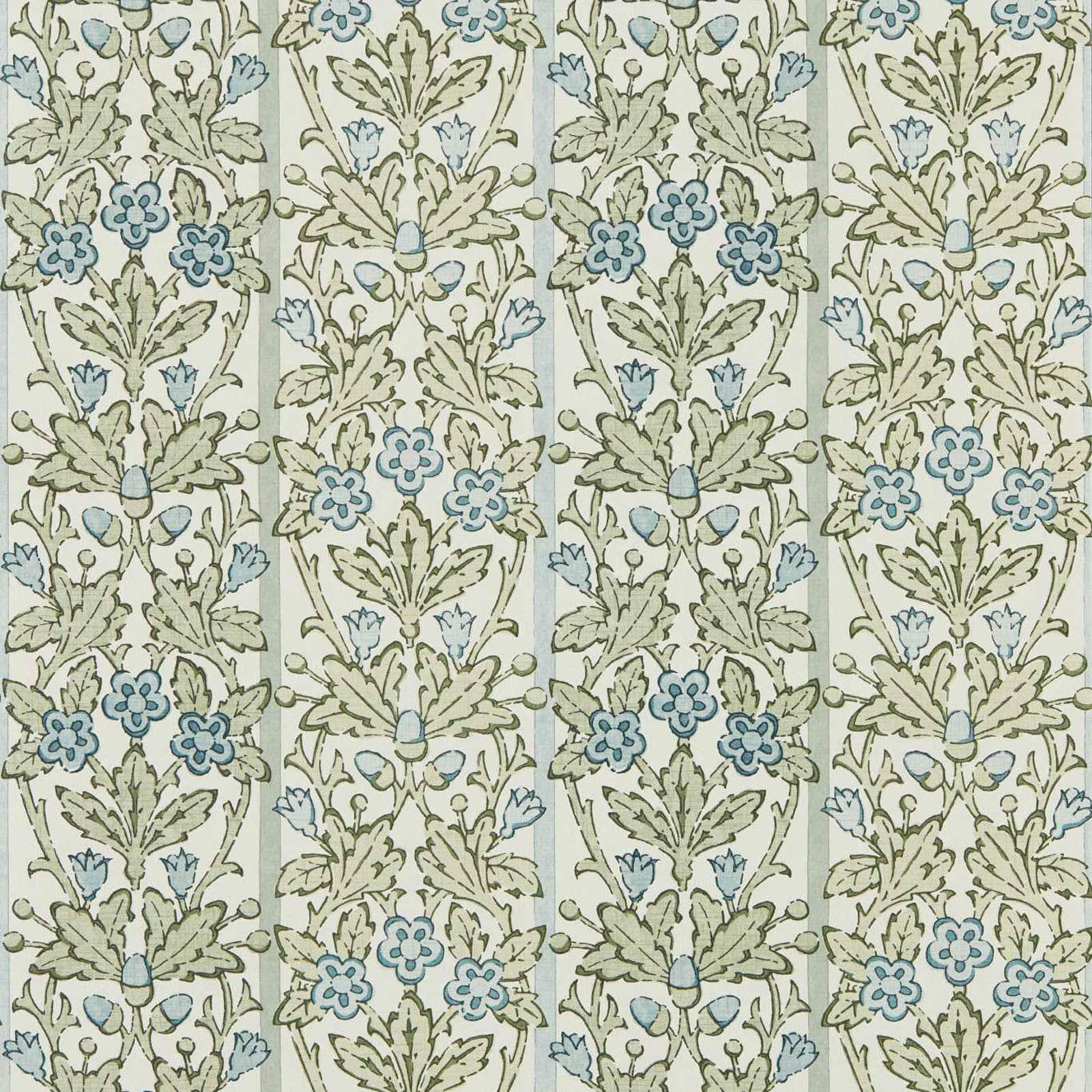 Morris & Co. Oak & Blossom Behang 217590 - LAB COLOUR THE WORLD