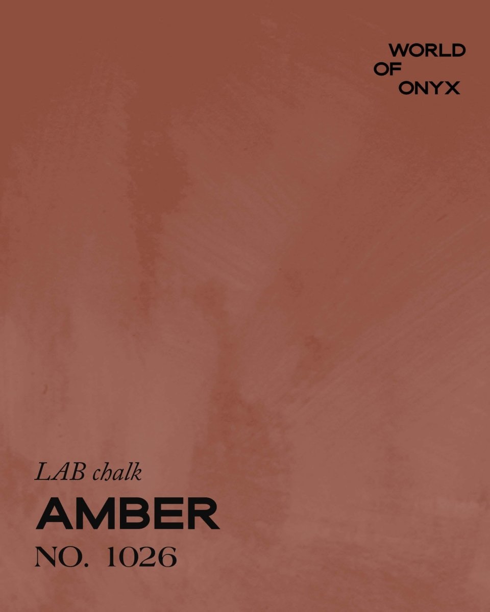 ONYX AMBER NO. 1026 - LAB COLOUR THE WORLD