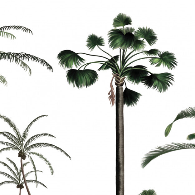 Les Dominotiers Palma Green Behang DOM 510
