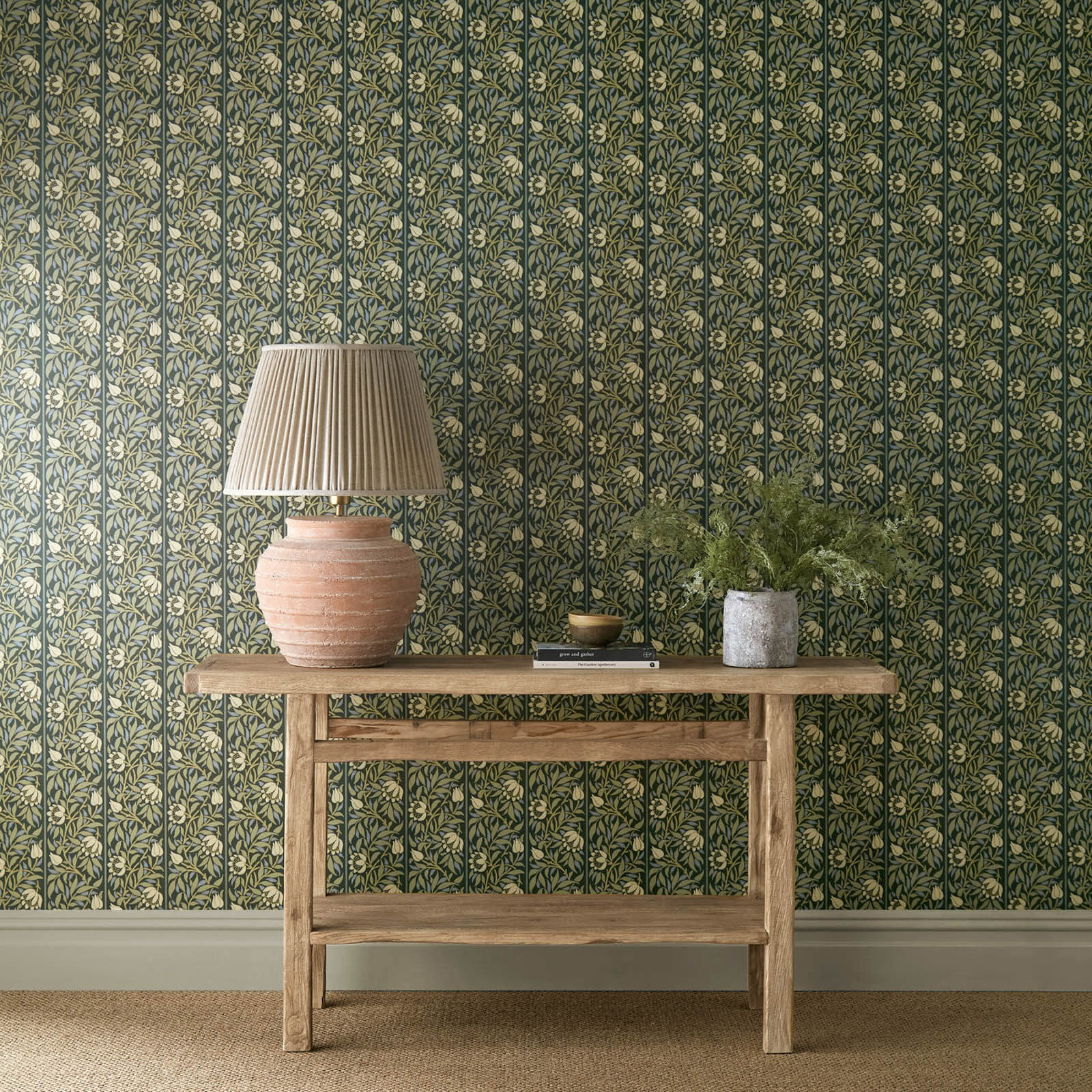 Morris & Co. Peony Trellis Behang 217571 - LAB COLOUR THE WORLD