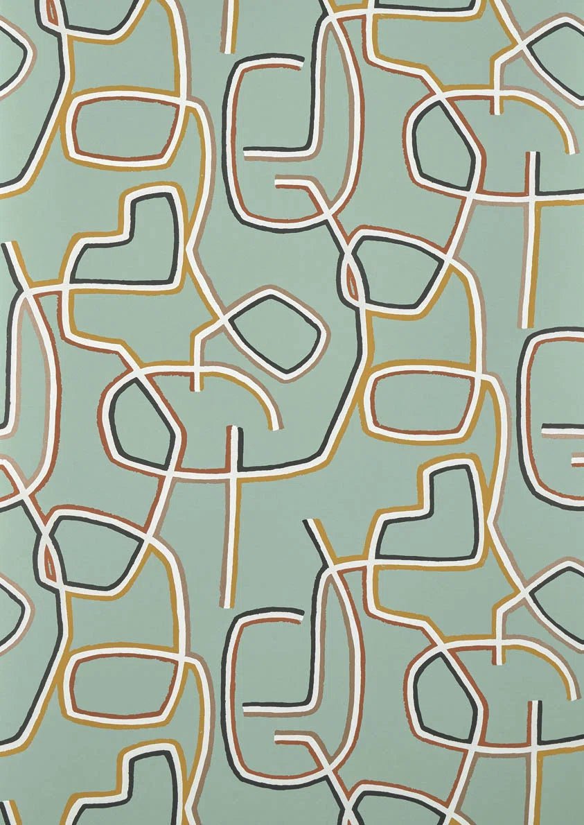 Pierre Frey Graphic Behang FP070003 - LAB COLOUR THE WORLD