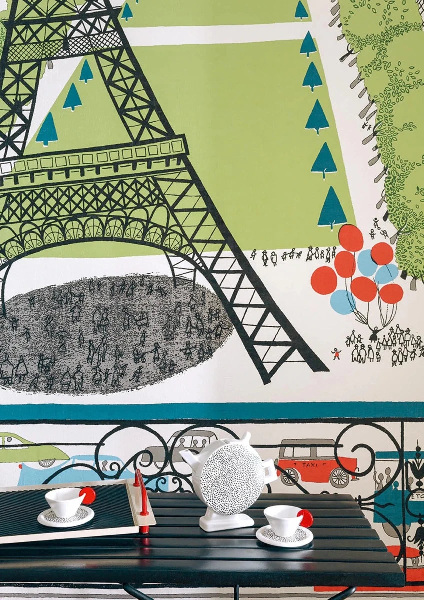 Pierre Frey La dame de fer Behangpaneel FP988001 - LAB COLOUR THE WORLD