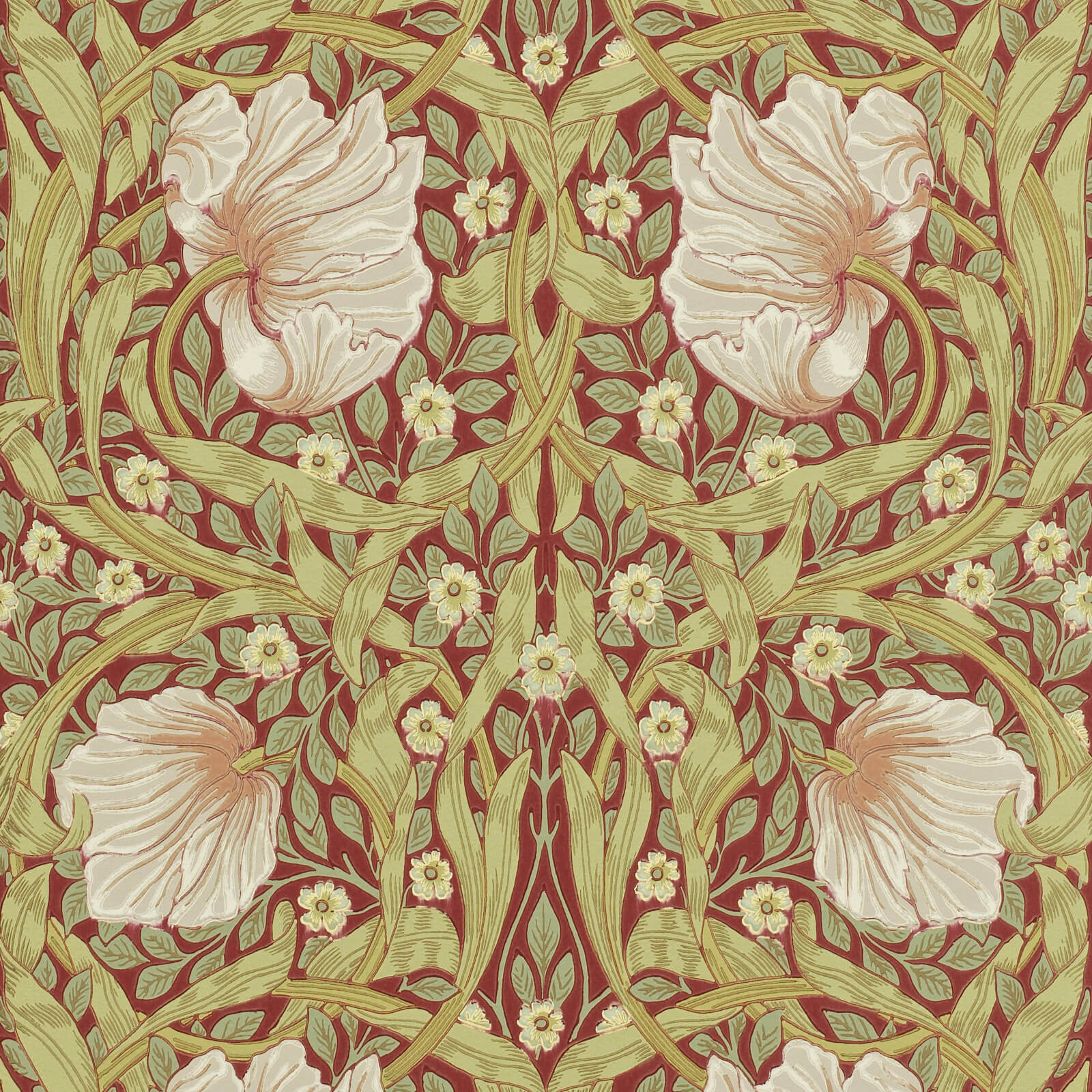 Morris & Co. Pimpernel Behang 210386 - LAB COLOUR THE WORLD