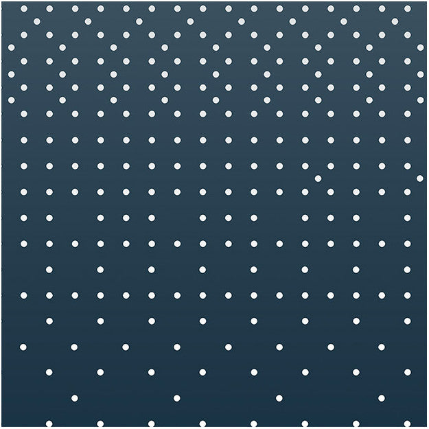 Les Dominotiers Polka Slate Blue Behang DOM 6-4