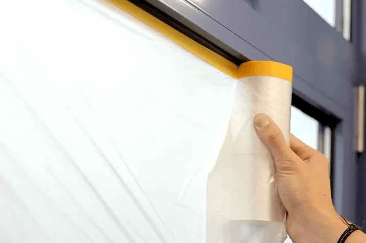 Quickmask afdekfolie (met tape) - LAB COLOUR THE WORLD