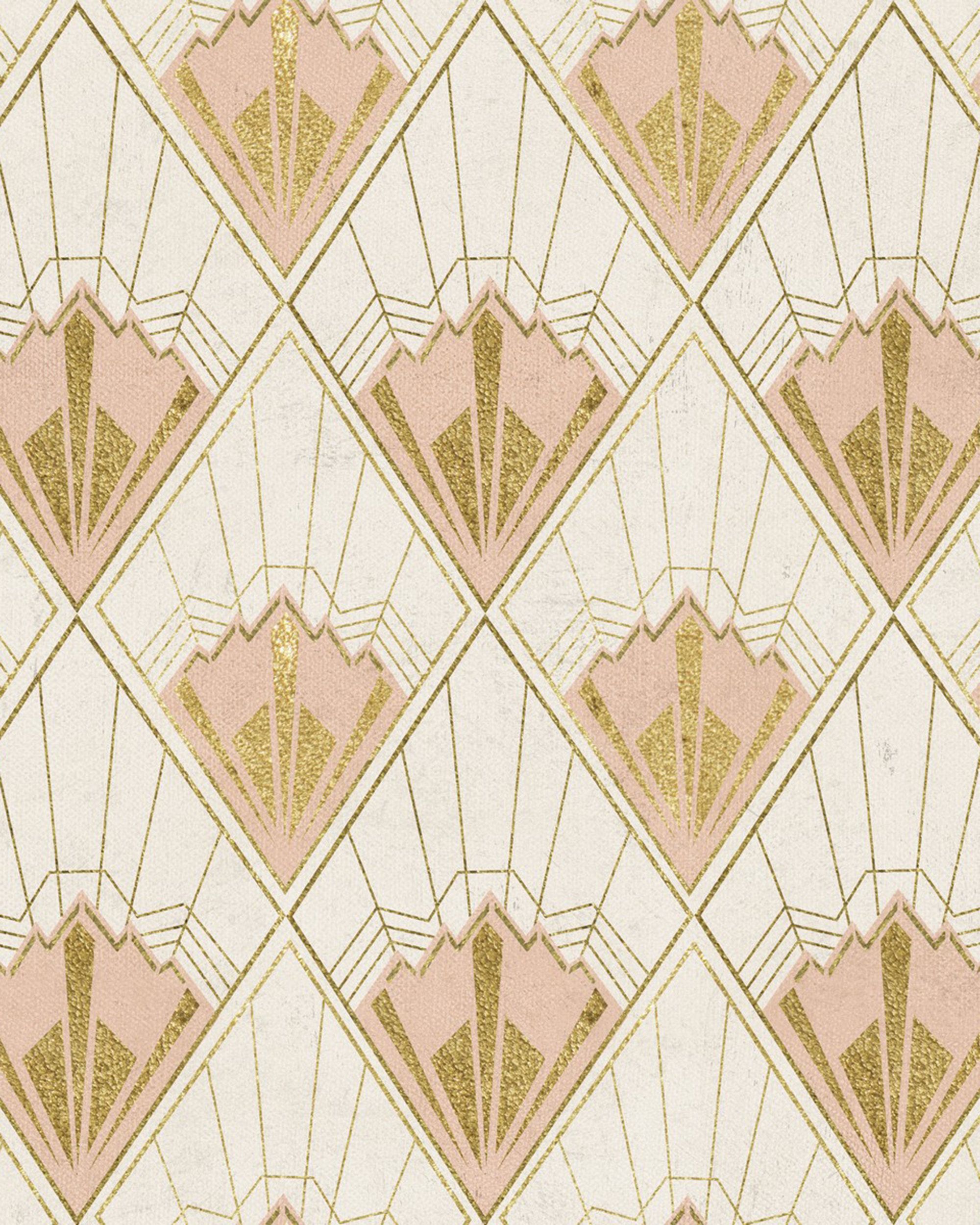 Mind The Gap Revival Taupe Behang