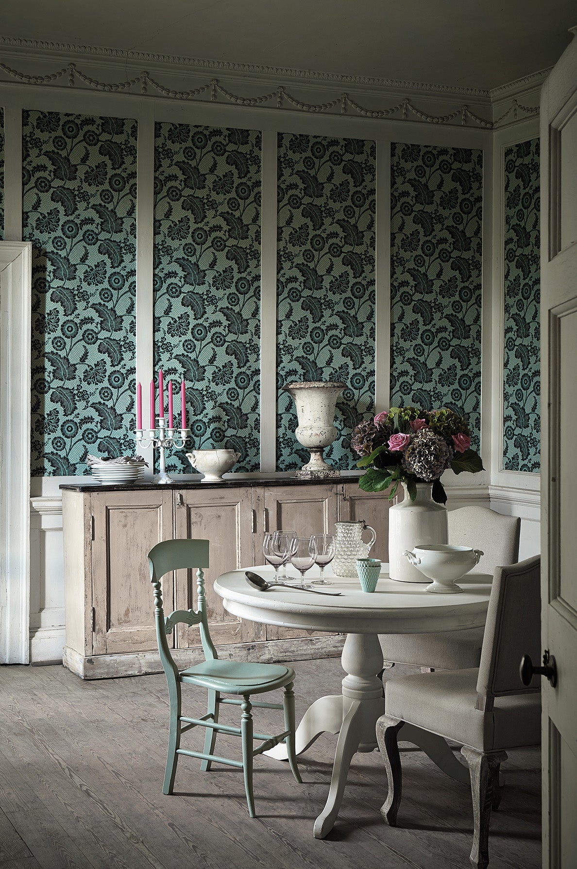 Little Greene Piccadilly Behang 0284PCMOCKG - LAB COLOUR THE WORLD