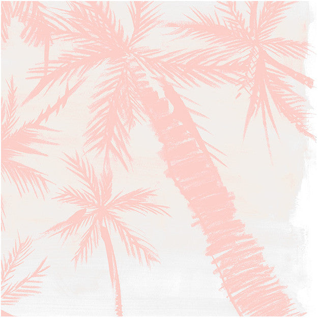 Les Dominotiers Royal Palm Pink Behang DOM 1410-2