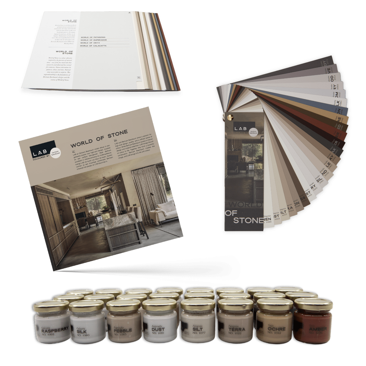 Sample package World of Stone - LAB COLOUR THE WORLD