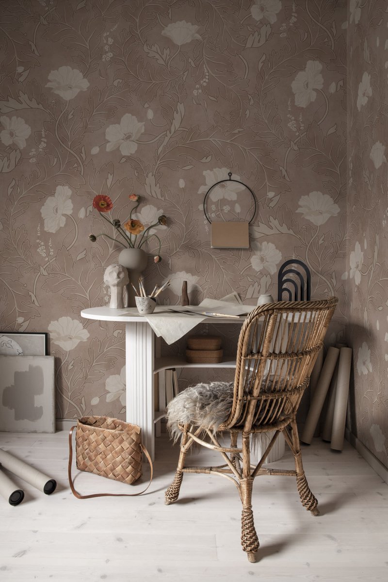 Sandberg Poppy Behang 660-24 - LAB COLOUR THE WORLD