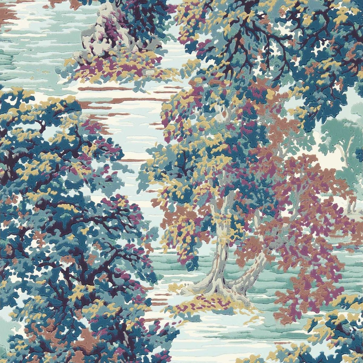 Sanderson Ancient Canopy Behang 217222 - LAB COLOUR THE WORLD