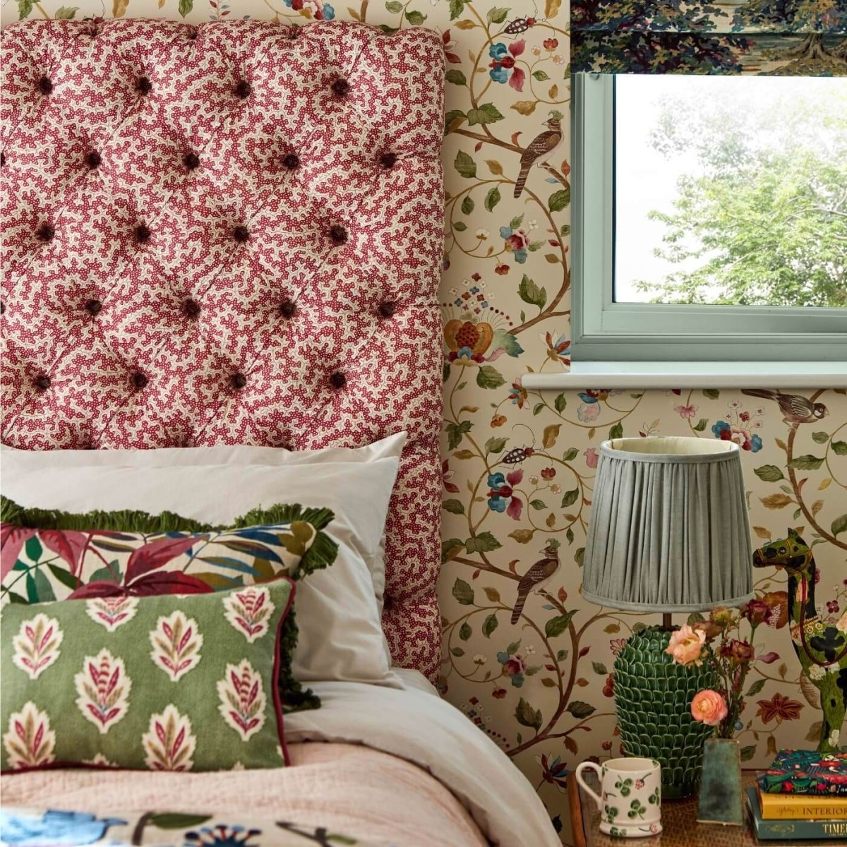 Sanderson Aril's Garden Behang 217238 - LAB COLOUR THE WORLD
