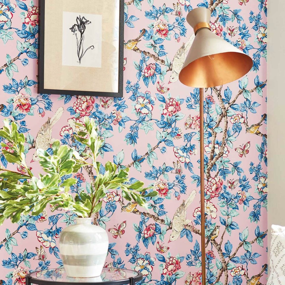 Sanderson Caverley Behang 217036 - LAB COLOUR THE WORLD